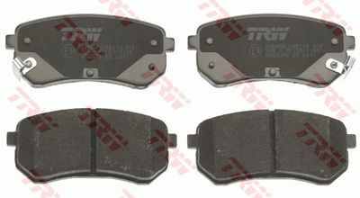 Комплект колодок для дискового тормоза TRW GDB3370