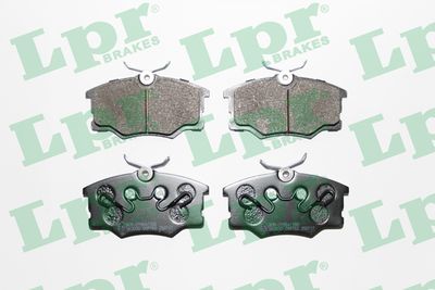 Колодки тормозные дисковые LPR 05P762