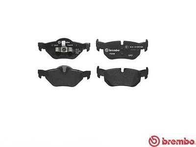 Колодки тормозные дисковые задние BREMBO P06038