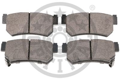Колодки тормозные дисковые комплект OPTIMAL BP12209