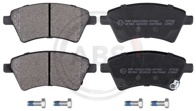 Колодки тормозные дисковые передние комплект KOTL 1673KT