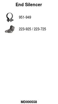 Глушитель задняя часть POLMOSTROW 21280