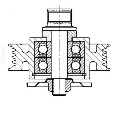 Шкив TOYOTA 8842060340