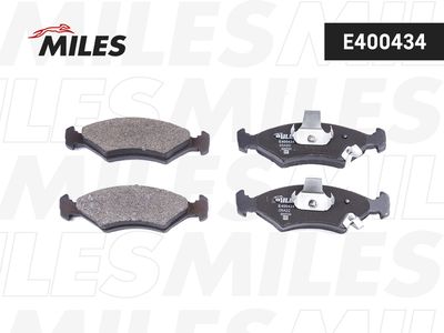 Колодки тормозные передние Miles E400434