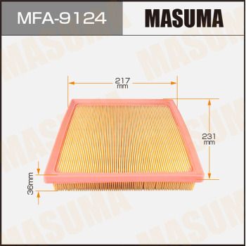 Фильтр воздушный Masuma MFA9124