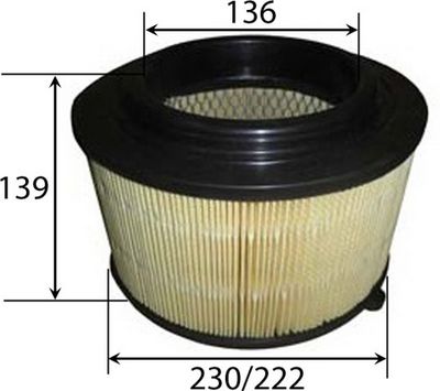 Фильтр воздушный AZUMI A25003