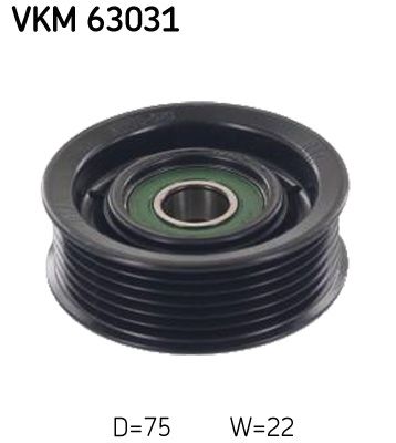 Ролик натяжной приводного ремня SKF VKM63031