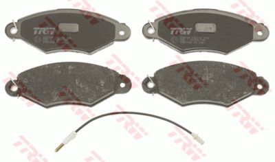 Колодки тормозные дисковые TRW GDB1402