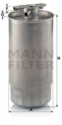 Фильтр топливный MANN-FILTER WK8411