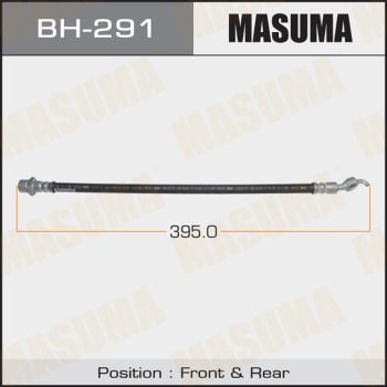 Шланг тормозной передний Masuma BH291