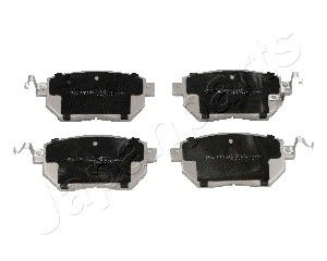Колодки тормозные дисковые JAPANPARTS PA118AF
