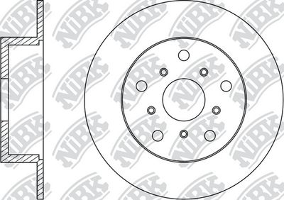 Диск тормозной NIBK RN1485
