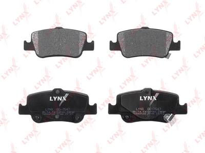Колодки тормозные задние LYNXauto BD7547