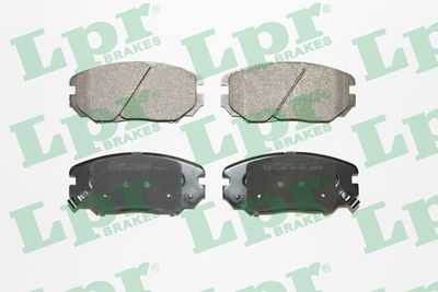 Колодки тормозные дисковые LPR 05P1599