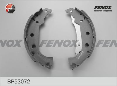 Колодки тормозные барабанные FENOX BP53072