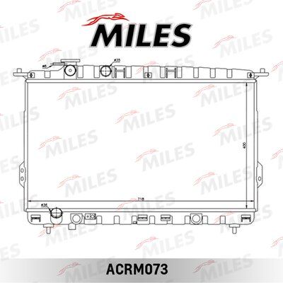 Радиатор Miles ACRM073