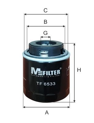 Фильтр масляный M-Filter TF6533
