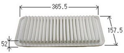 Фильтр воздушный JS ASAKASHI A1014