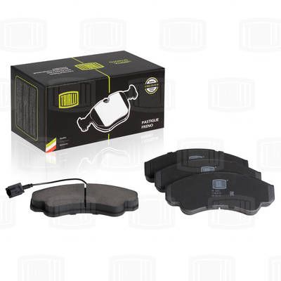 Колодки тормозные передние TRIALLI PF1605