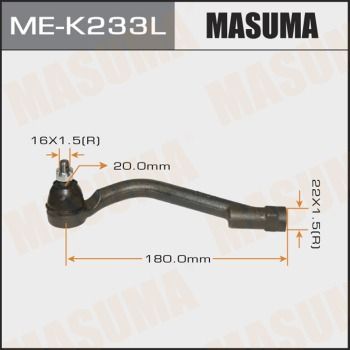 Наконечник рулевой тяги Masuma MEK233L