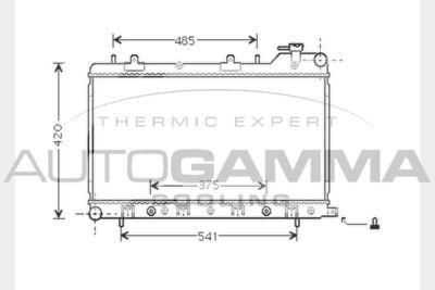 Радиатор охлаждения KALE 364700