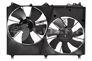 Вентилятор охлаждения с кожухом LUZAR LFK2465