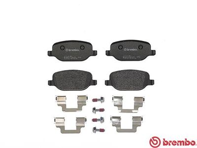Колодки тормозные дисковые BREMBO P23089