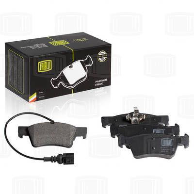 Колодки тормозные задние с датчиком TRIALLI PF1813