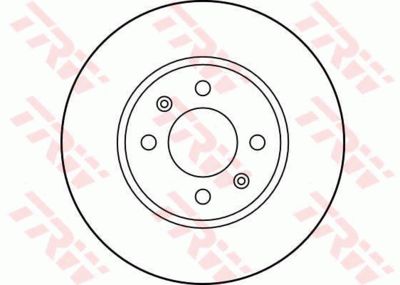 Диск тормозной TRW DF1627