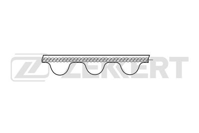 Ремень зубчатый ГРМ Zekkert ZR1049