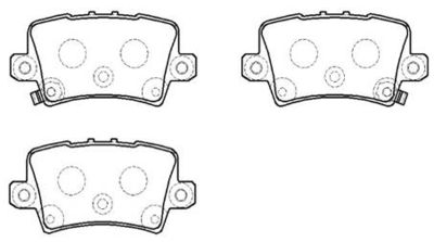 Колодки тормозные дисковые HSB HP9246
