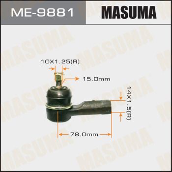 Наконечник рулевой Masuma ME9881