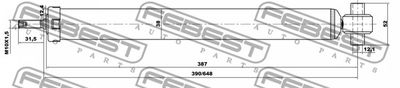 Амортизатор задний FEBEST 18656540R