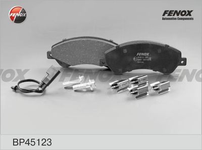 Колодки тормозные дисковые FENOX BP45123