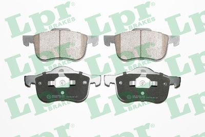 Колодки тормозные передние LPR 05P704