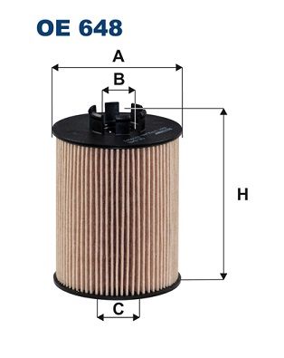 Фильтр масляный FILTRON OE648