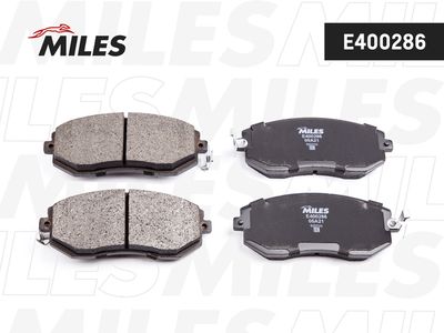 Колодки тормозные передние Miles E400286