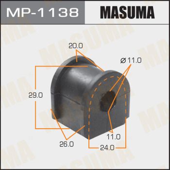 Втулка стабилизатора Masuma MP1138
