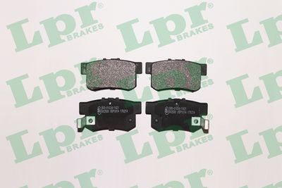 Колодки тормозные дисковые LPR 05P1014