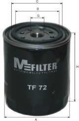 Фильтр масляный MFILTER TF72