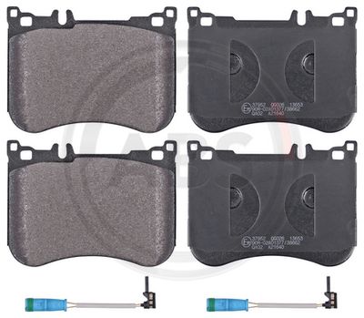 Колодки тормозные передние Mercedes A0084200220