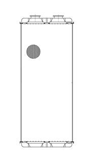 Радиатор отопителя LUZAR LRH15703
