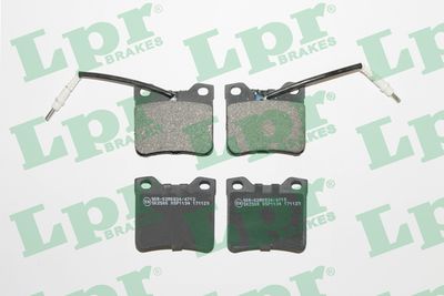Колодки тормозные дисковые LPR 05P1134