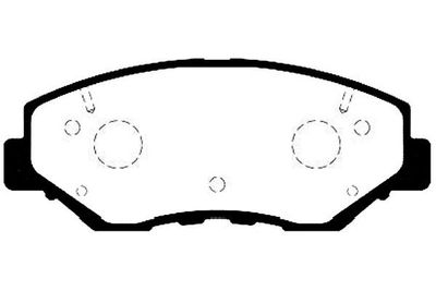 Колодки тормозные передние Valeo PHC BP2042