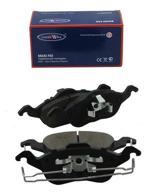 Колодки тормозные дисковые SANGSIN GP1259