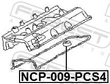 Прокладка свечного колодца NISSAN 1327631U21