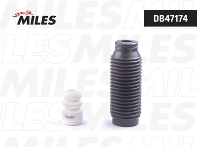 Отбойник и пыльник амортизатора заднего Miles DB47174