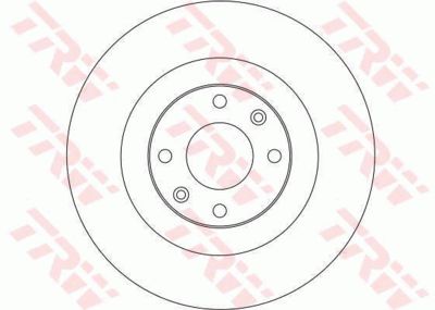 Диск тормозной TRW DF4226