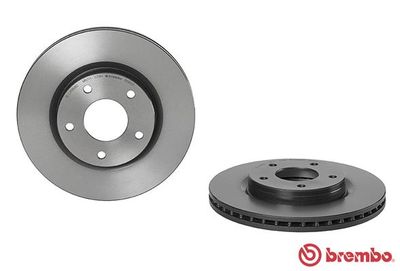 Диск тормозной передний вентилируемый BREMBO 09B56511