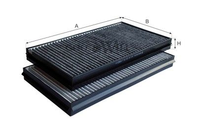 Фильтр салона BIG FILTER GB9898